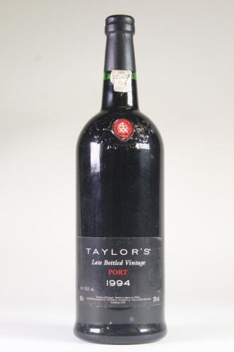 (1) 1994 Taylors Late Bottled Vintage Port 1000ml, Oporto
