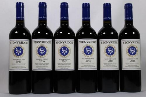 (6) 2016 Stonyridge Larose, Waiheke