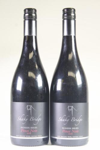 (2) 2016 Shaky Bridge Pioneer Series Pinot Noir, Central Otago