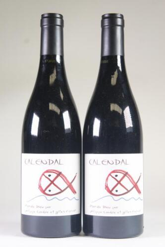 (2) 2016 Domaine Calendal Plan de Dieu Cotes du Rhone Villages