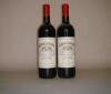 (2) 2000 Wendouree Cabernet Sauvignon/Malbec, Clare SA