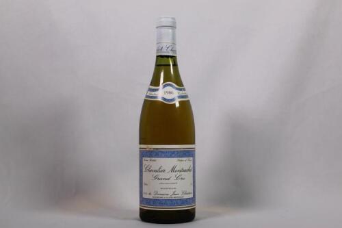 (1) 1986 Jean Charton Chevalier Montrachet Grand Cru, Cote de Beaune