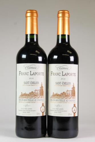 (2) 2014 Chateau Franc Laporte, St Emilion