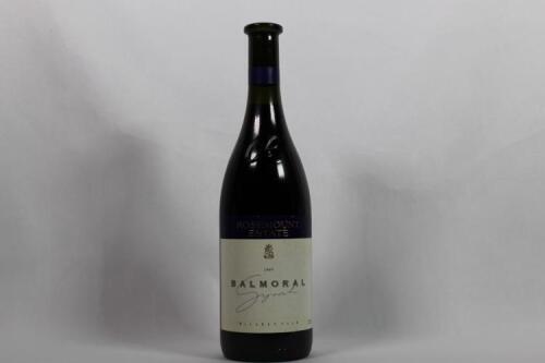 (1) 1999 Rosemount Balmoral Syrah, McLaren Vale SA