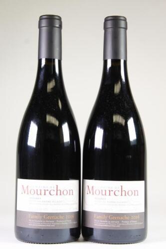 (2) 2016 Domaine de Mourchon Family Reserve Grenache Seguret Cotes du Rhone Villages