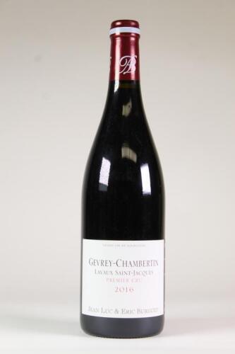 (1) 2016 Domaine Jean-Luc & Eric Burguet Gevrey Chambertin Lavaux St Jacques 1er Cru, Cote de Nuits