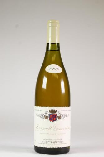 (1) 1999 Yves Boyer-Martenot Meursault-Genevrieres 1er Cru, Cote de Beaune
