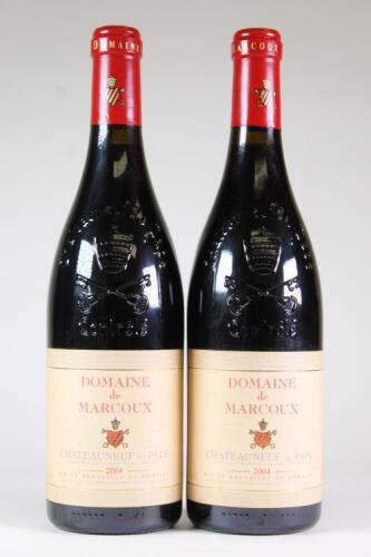 (2) 2004 Domaine de Marcoux Chateauneuf du Pape