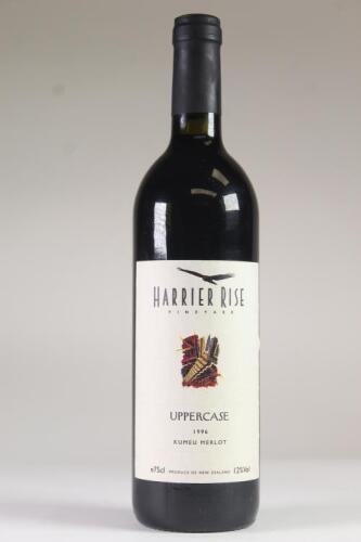 (1) 1996 Harrier Rise Uppercase Merlot, Kumeu