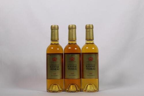 (3) 2009 Chateau Rayne Vigneau 375ml