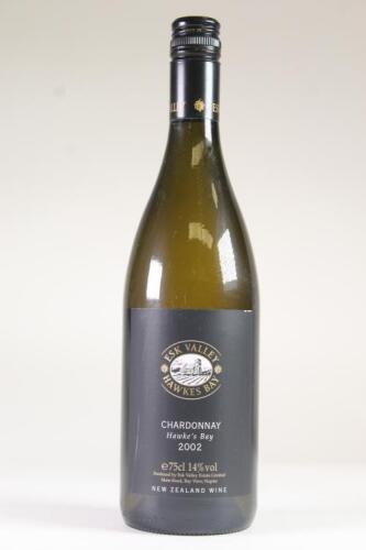 (1) 2002 Esk Valley Chardonnay, Hawkes Bay