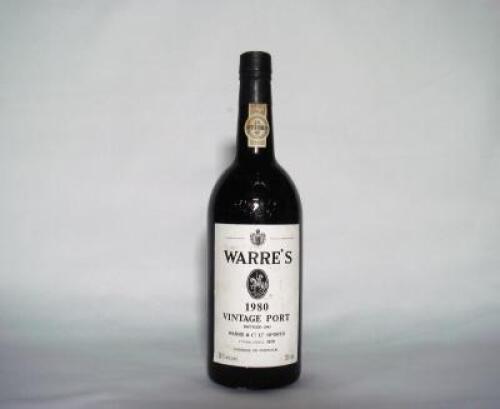 (1) 1980 Warres Vintage Port, Oporto