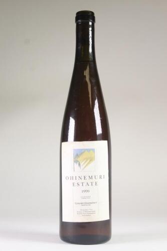 (1) 1999 Ohinemuri Estate Gewurztraminer, Gisborne