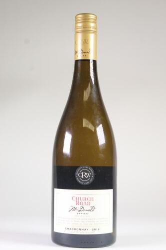(1) 2016 Church Road McDonald Series Chardonnay, Hawkes Bay