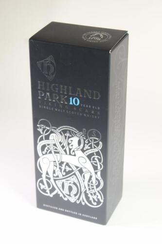 (1) Highland Park Viking Scars 10 year old Single Malt Whisky 700ml 40% abv , Orkney (GB)