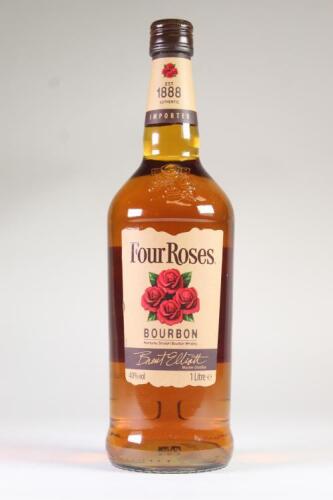 (1) Four Roses Bourbon Whiskey 1000ml 40% abv, Kentucky