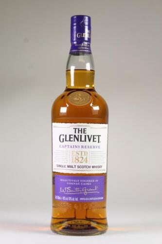 (1) The Glenlivet Captains Reserve Single Malt Whisky 700ml 40% abv