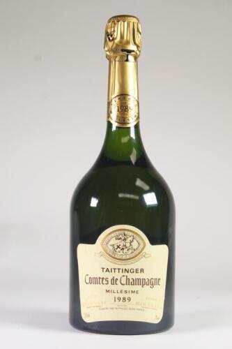 (1) 1989&nbsp;Taittinger Comtes de Champagne Blanc de Blancs Brut