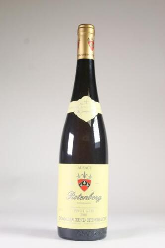 (1) 2001 Domaine Zind Humbrecht Rotenberg Pinot Gris