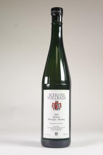 (1) 2004 Schloss Vollrads Riesling Spatlese, Rheingau