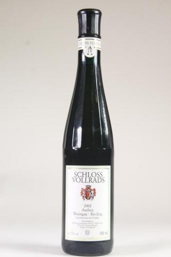 (1) 2002 Schloss Vollrads Riesling Auslese 500ml, Rheingau
