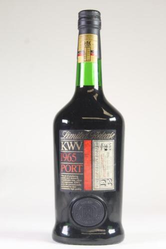 (1) 1965 KWV Limited Release Port, Western Cape&nbsp; South Africa