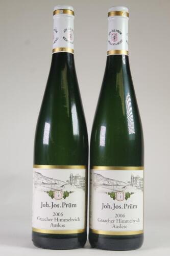 (2) 2006 Joh. Jos. Prum Graacher Himmelreich Riesling Auslese, Mosel Saar Ruwer
