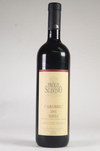(1) 2005 Paolo Scavino Carobric Barolo, Piedmont