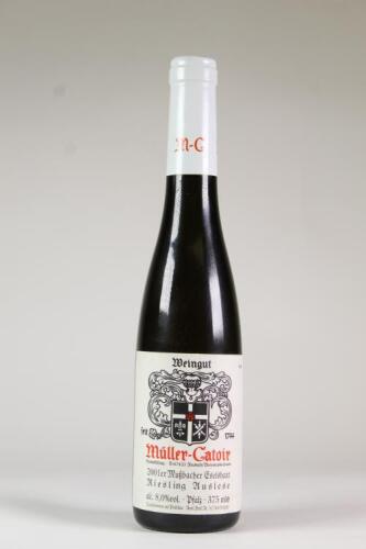 (1) 2001 Muller-Catoir Mussbacher Eselshaut Riesling Auslese 375ml, Pfalz