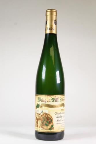 (1) 2001 Willi Schaefer Graacher Domprobst Riesling Auslese, Mosel Saar Ruwer