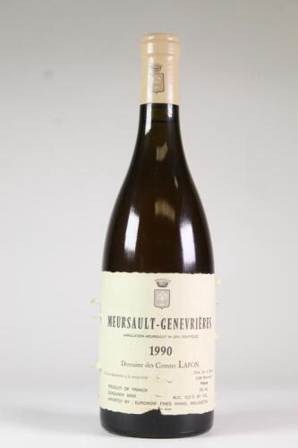 (1) 1990 Domaine des Comtes Lafon Meursault-Genevrieres, Cote de Beaune
