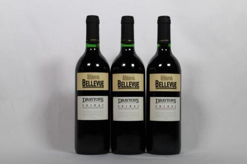 (3) 1999 Bellevue Drayton's Shiraz, Hunter NSW