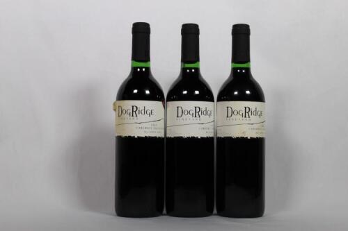 (3) 1997 Dog Ridge Cabernet Sauvignon, McLaren Vale SA