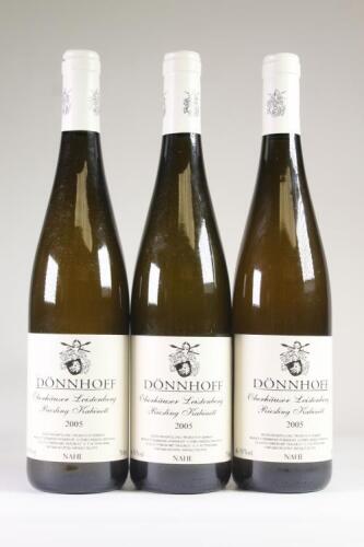 (3) 2005 Donnhoff Oberhauser Leistenberg Riesling Kabinett, Nahe