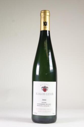 (1) 2004 Weingut Schloss Lieser Lieser Niederberg Helden Riesling Auslese 2 Star, Mosel Saar Ruwer