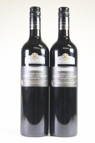 (2) 2019 Allegiance Wines Unity Cabernet Sauvignon, Barossa SA
