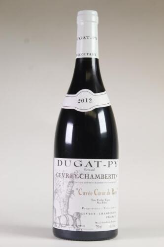 (1) 2012 Domaine Dugat-Py Cuvee Coeur de Roy Tres Vieilles Vignes Gevrey Chambertin, Cotes de Nuits