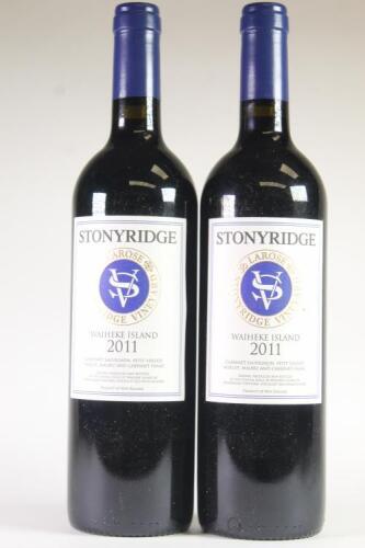 (2) 2011 Stonyridge Vineyard Larose, Waiheke