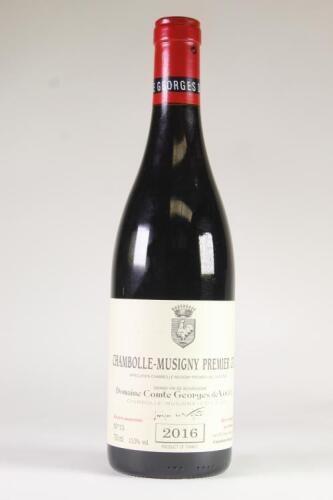(1) 2016 Domaine Comte Georges de Vog&uuml;&eacute; Chambolle Musigny 1er Cru, Cote de Nuits