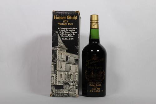 (1) 1973 Kaiser Stuhl Commemorative Vintage Port, SA