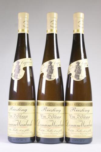 (3) 2001 Domaine Weinbach Cuvee Ste Catherine Riesling