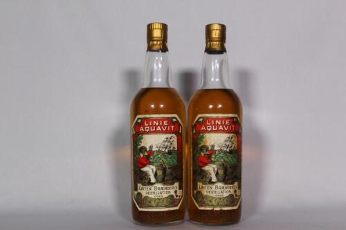 (2) Linie Loiten Braenderi's Aquavit, Norway
