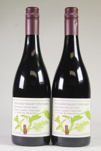 (2) 2010 Pyramid Valley Vineyards Howell Family Vineyard Cabernet Franc, Hawkes Bay