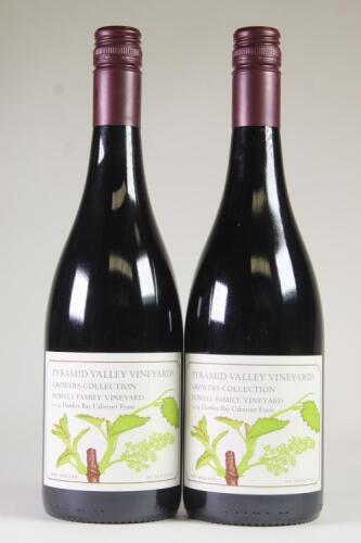 (2) 2014 Pyramid Valley Vineyards Howell Family Vineyard Cabernet Franc, Hawkes Bay