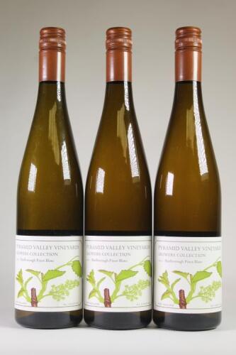 (3) 2011 Pyramid Valley Vineyards Kerner Estate Vineyard Pinot Blanc, Marlborough