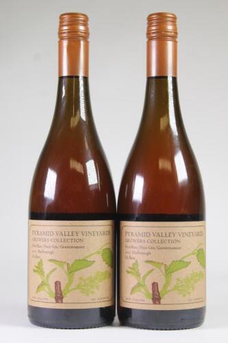 (2) 2015 Pyramid Valley Vineyards Pinot Blanc/Pinot Gris/Gewurztraminer On Skins, Marlborough