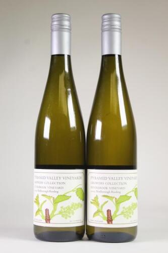 (2) 2009 Pyramid Valley Vineyards Riverbrook Vineyard Riesling, Marlborough