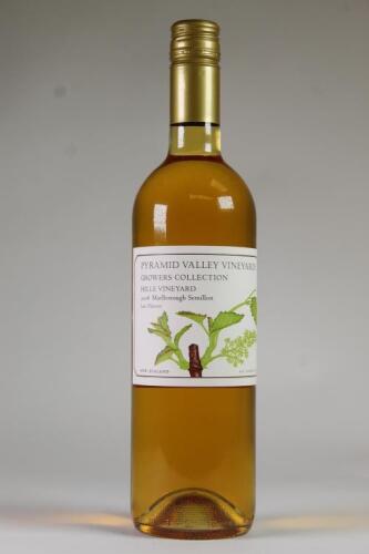 (1) 2008 Pyramid Valley Vineyards Hille Vineyard Late Harvest Semillon 750ml, Marlborough