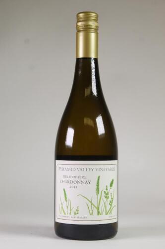 (1) 2012 Pyramid Valley Vineyards Field of Fire Chardonnay, Waikari