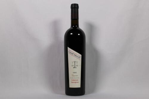 (1) 1995 Geoff Merrill Reserve Cabernet Sauvignon, Coonawarra/McLaren Vale SA